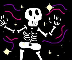 The healing properties of a real magic skeleton